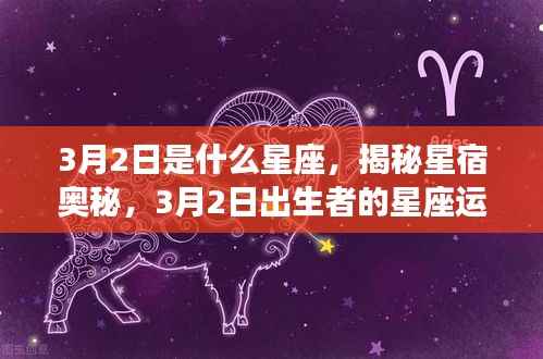 揭秘星宿奥秘,3月2日出生者的星座运势解析及星座特点探索