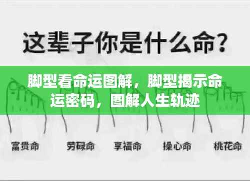脚型揭示命运密码,图解人生轨迹与命运关联探索