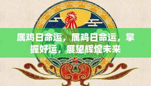 属鸡人的命运展望,把握好运,迎接辉煌未来