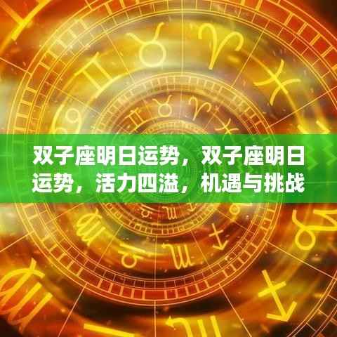 双子座明日运势展望,活力挑战并存,机遇待把握