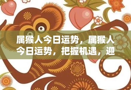 属猴人今日运势,把握机遇,迎接挑战的挑战与机遇分析