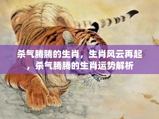 生肖风云再起,杀气腾腾的生肖运势深度解析