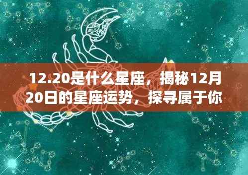 揭秘12月20日星座运势,探寻属于你的星辰轨迹