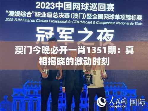 澳门今晚必开一肖1351期:真相揭晓的激动时刻