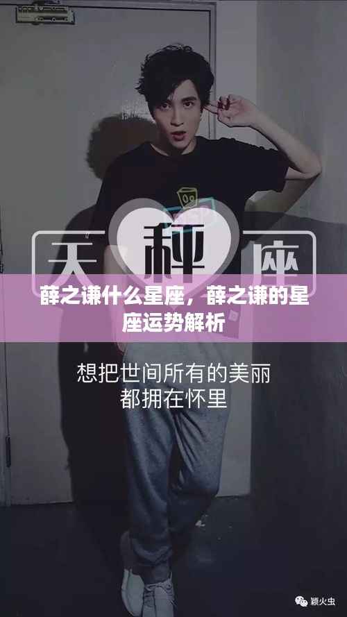 薛之谦星座揭秘,运势解析与个性揭秘