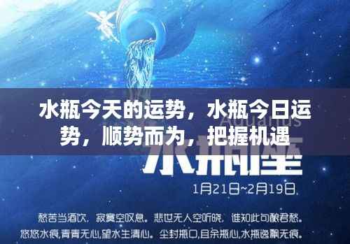 今日水瓶座运势解析,顺势而为,把握机遇的关键时刻