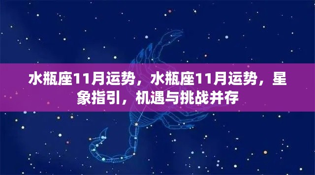 水瓶座11月运势详解,星象指引下的机遇与挑战并存