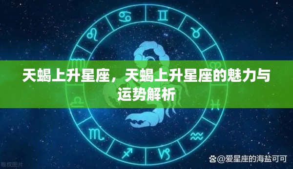 天蝎上升星座的魅力与运势深度解析