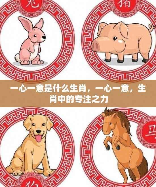一心一意,生肖中的专注与忠诚之力