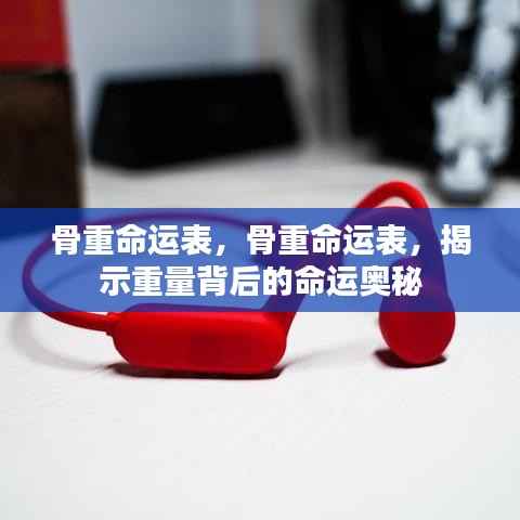 骨重命运表揭秘,重量背后的命运奥秘探索