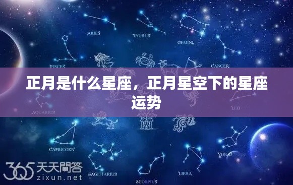 正月星空下的星座运势揭秘,属于你的星座运势展望