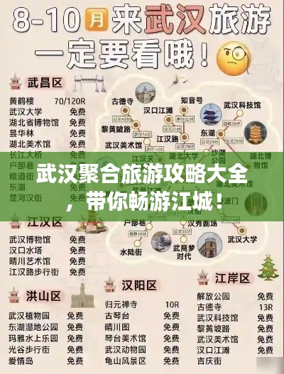 武汉聚合旅游攻略大全,带你畅游江城!