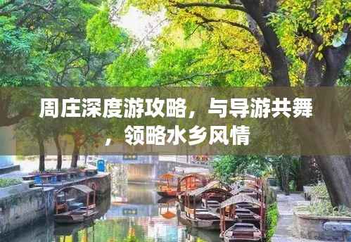 周庄深度游攻略,与导游共舞,领略水乡风情