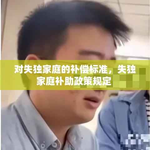 对失独家庭的补偿标准,失独家庭补助政策规定