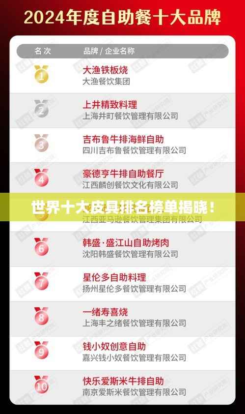 世界十大皮具排名榜单揭晓！