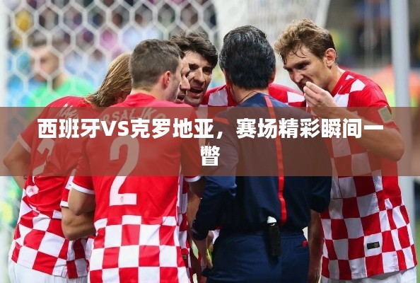 西班牙VS克罗地亚,赛场精彩瞬间一瞥