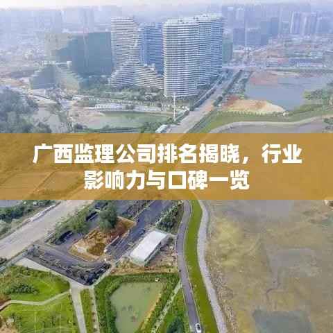 广西监理公司排名揭晓,行业影响力与口碑一览